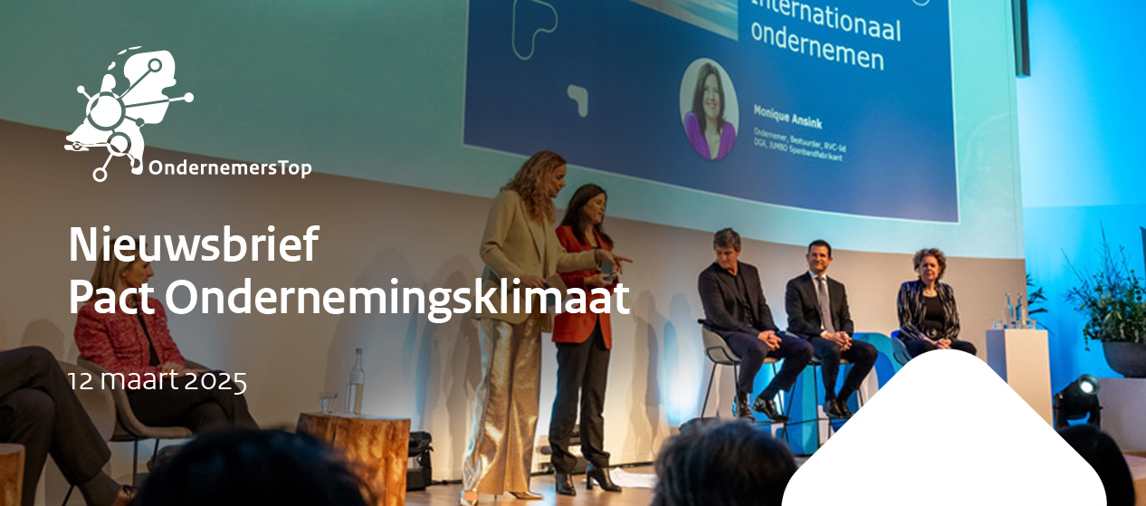 Samen op koers naar een ambitieus Pact Ondernemingsklimaat